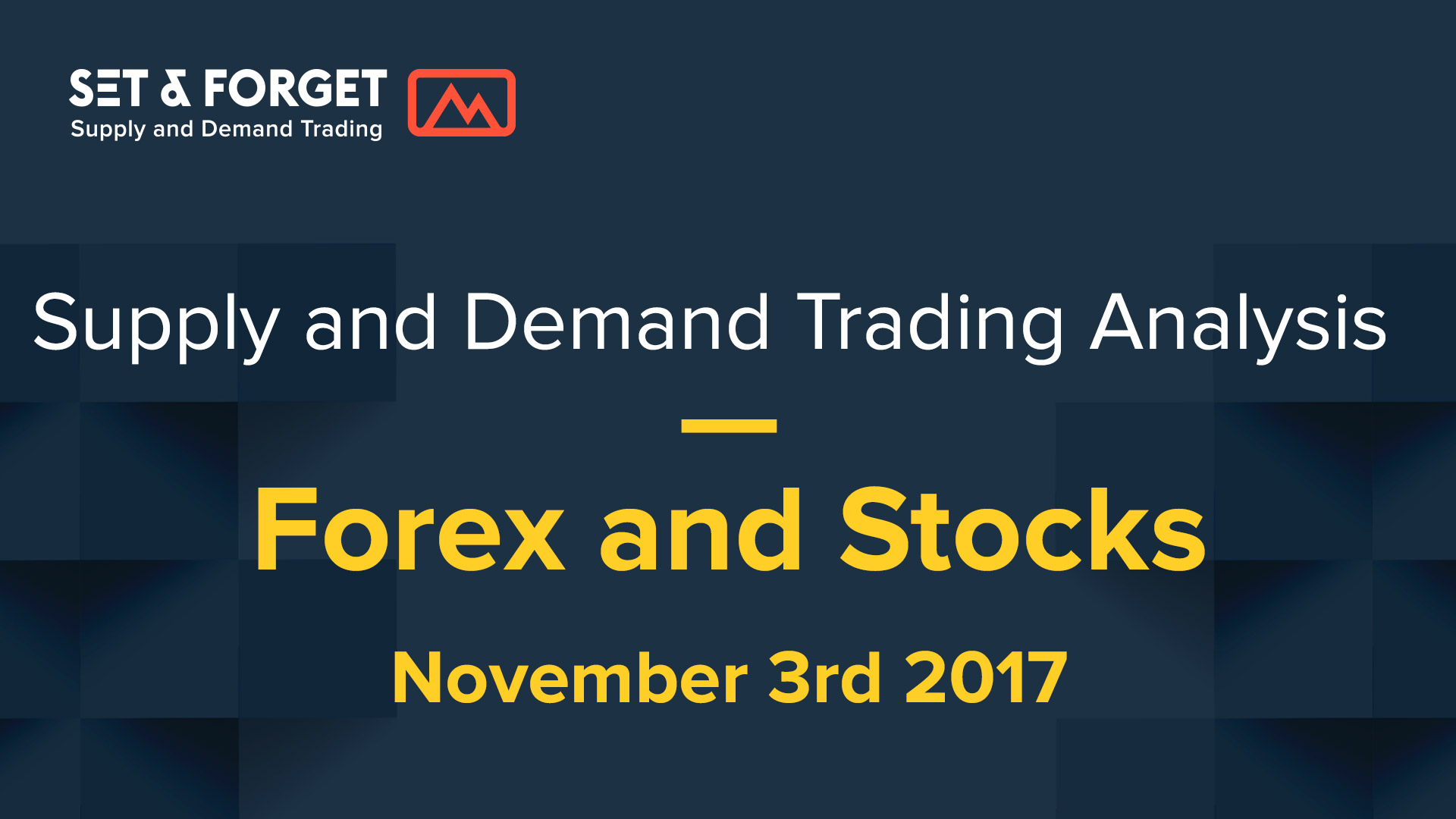 Supply demand analysis forex